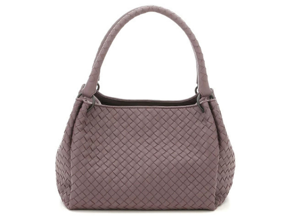 BOTTEGA VENETA Intrecciato Handbag Purple